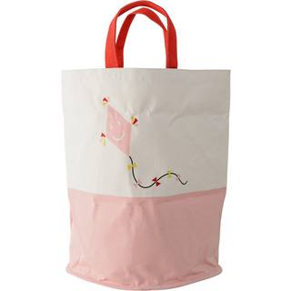Bloomingville Opbevaringskurv Pink/Hvid One Size    One Size  Unisex