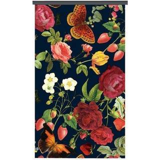 Gavepapir Blomster m/sommerfugle 154mx57cm coated flerfarvet