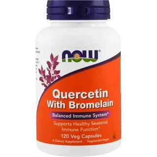 Quercetin med bromelain - 120 vegetabilske kapsler