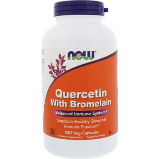 NOW Foods Quercetin med bromelain