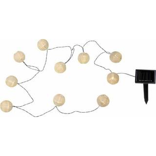 Star Trading - Solar Cell Lighting - Solar Cell Loop Festival - Guld - 7 cm