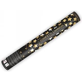 40 cm Konfettirør Guld Metallic – Stjernedrys til en Uforglemmelig Fest!
