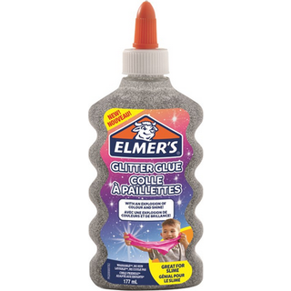 Elmer's PVA Glitter Glue | Sølv | 177 ml