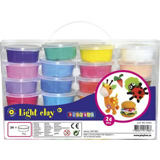 Playbox Modellervoks, 24 Dele