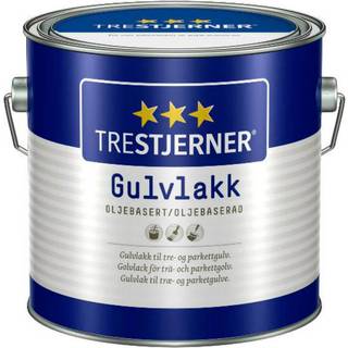 Trestjerner gulvlak (alkydbaseret) 3 liter halvblank