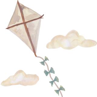 That's Mine - Wallsticker Kite Small - Beige