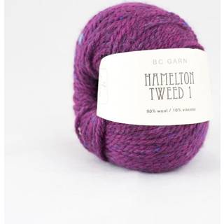 BC Garn - Hamelton Tweed 1 Fv. 02 Royal Blå