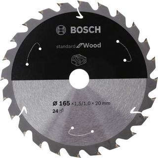 Bosch rundsavklinge 24t 184x16x1,6/1,1mm standard wood