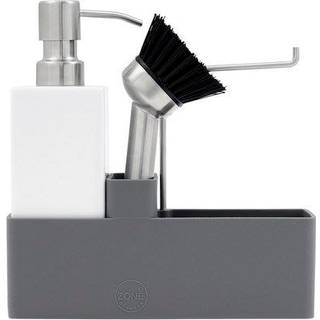 Zone Opvaskesæt 19 x 6 x 20,5 cm 3 Dele Cool Grey/Hvid