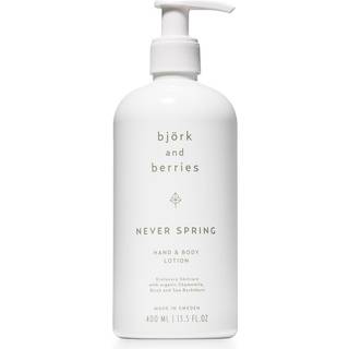 Björk and Berries Never Spring Hand & Body Lotion (400ml)