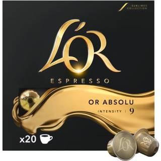L'OR | Or Absolu XL - 20 kapsler til Nespresso®