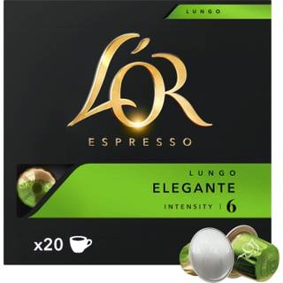 L'OR | Lungo Elegante XL - 20 kapsler til Nespresso®