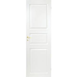 Optimal hvidmalet formpresset dør 72,5 x 204 cm (På lager i butik)