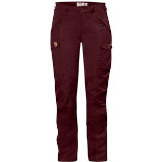 Fjällräven Nikka Trousers Curved W-dark garnet-36