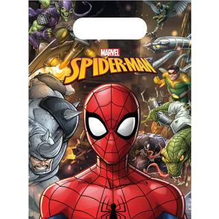 Spiderman festposer 6-pak (På lager i butik)