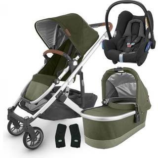 UPPAbaby CRUZ V2 Duovogn inkl. BeSafe iZi Go Modular X2 i-Size Autostol Baby, Noa Navy