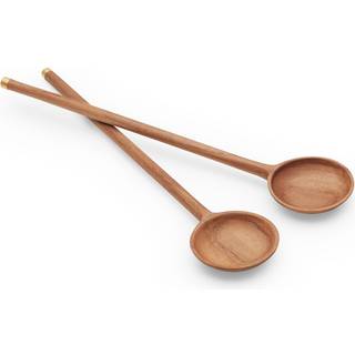 Edge salatbestik i teak