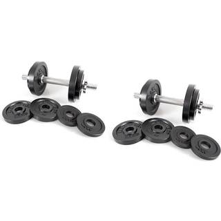 Hammer Sport Hammer Dumbbell Set Black 30 kg (2x item 6721)