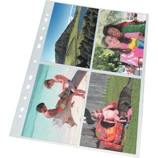 Esselte Fotolomme 80my PP glasklar 10x15 A4 (10)