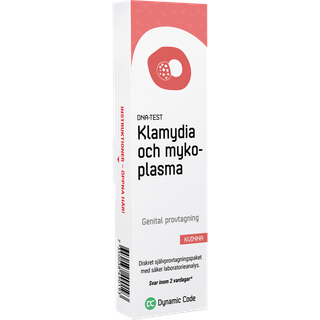 Dynamic Code Test Til Klamydia og Mycoplasma, Kvinde 1 stk. + FRI FRAGT