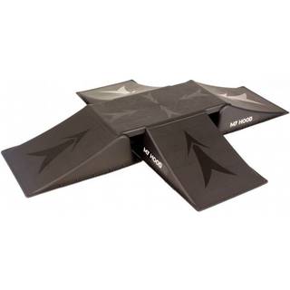 My Hood rampe 4 Way Maxi, sort, polypropylen - 156 x 110 x 29 cm
