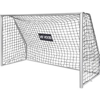 My Hood champion fodboldmål, galvaniseret stål - 240 x 160 x 80 cm