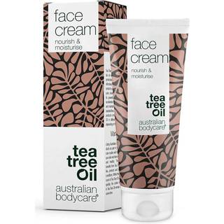 Ansigtscreme til uren hud og bumser â Ansigtscreme med aktive ingredienser til bumser, hudorme og fedtet hud - Tea Tree Oil / 100 ml