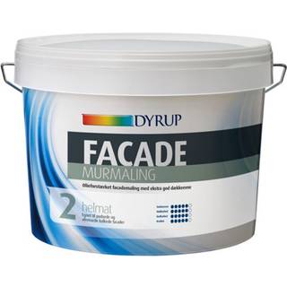 DYRUP FACADE Murmaling Glans 02 Helmat - 9 liter - Hvid (800)