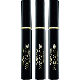 3-pack Max Factor 2000 Calorie Mascara Black 9ml
