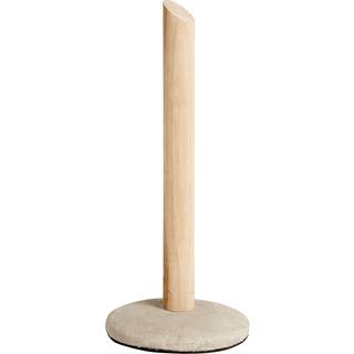 Muubs - Ray køkkenrulleholder - Sandsten/Ny teak
