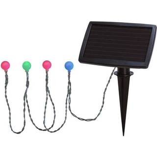 Star Trading - Solar Cell Lighting - Solar Cell Trail Globini - Multi - 2 cm