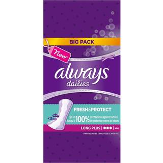 Always Dailies Long Plus Extra trusseindlæg 44 stk. - 44 stk.