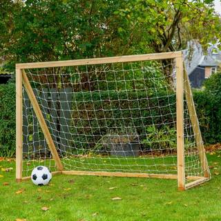 Homegoal classic junior fodboldmål, træ - 175 x 140 x 80 cm
