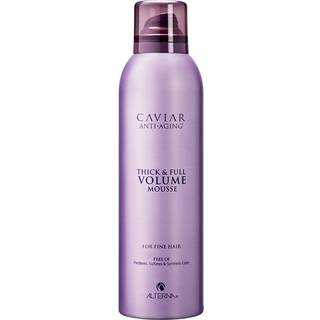 Alterna Haircare CAVIAR Anti-Aging Multiplying Volume Styling Mousse 8.2 Fl Oz | Til fint tyndt hr | Medium Hold | Opret jeblikkelig volumen og
