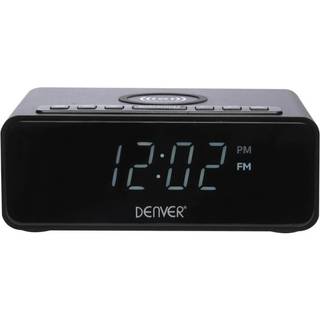 Denver CRQ-105 Clockradio m. QI Opladning