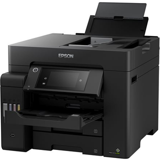 Epson EcoTank ET-5850 All in One Blækprinter Multifunktion med Fax - Farve - Blæk