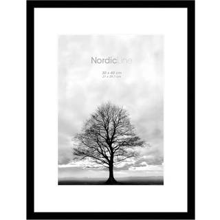 Ramme Sort Slim 21 x 29,7 cm