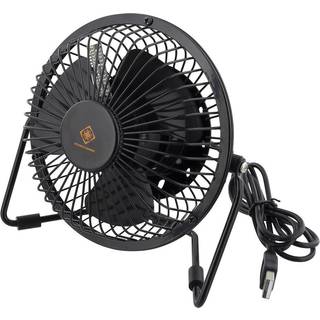 Deltaco Gaming USB Desk Fan With Clock