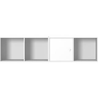 Montana Line hyldemodul væghængt 1 låge New white 101