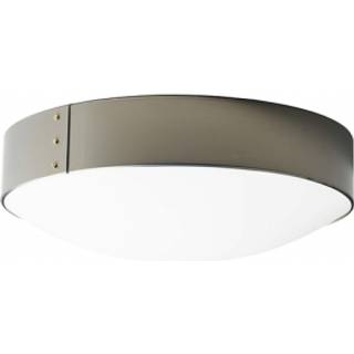 Konsthantverk Svep plafond jernoxid, Ø55cm, opal akryl