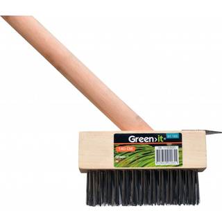 Green-it Fliserenser med stålbørste 140 cm. ✓ På lager - klar til levering og afhentning