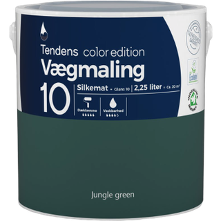 Tendens vægmaling silkemat glans 10 2.25 liter (På lager i varehus)
