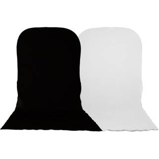 LASTOLITE PLAIN COLLABSIBLE 1.8 X 2.15 M BLAC/WHI