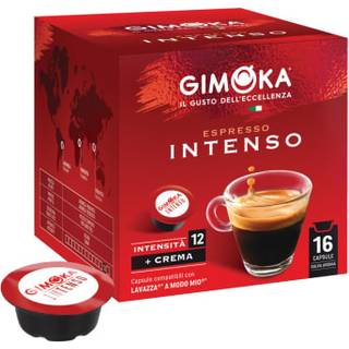 Espresso Intenso - Gimoka - 16 kapsler til Dolce Gusto
