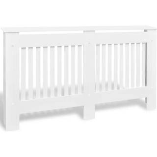 radiatorskjuler i MDF 152 cm hvid