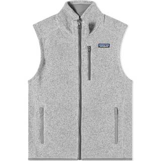 Patagonia Better Sweater Vest Syntetiske veste Herrer størrelse S farve grå