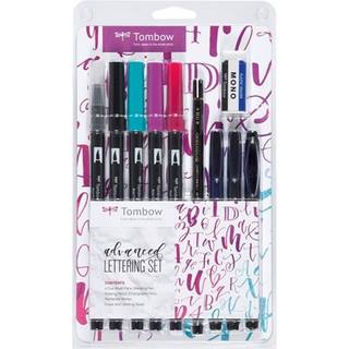 Tombow Hand Lettering Set Advanced, 10 forskellige produkter til håndskrift samt en guide