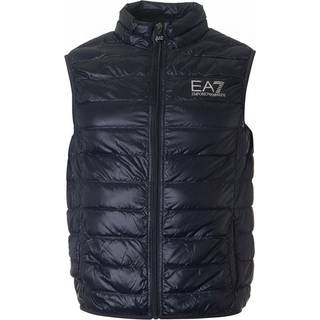 EA7 Emporio Armani Quilted Gilet Blue
