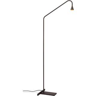 Austere gulvlampe, sort