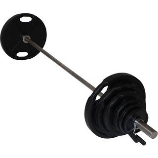 95 kg. Sort 50 mm vægtsæt m/ Gummi